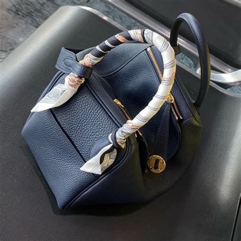 hermes lindy 26 bleu nuit|HERMES Taurillon Clemence Lindy 26 Bleu Nuit .